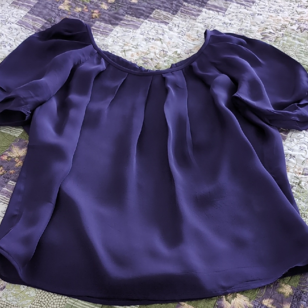 Elegant Purple Women's Top